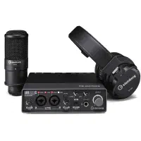 پک استودیویی UR22c شامل کارت صدا ، میکروفون ،هدفون