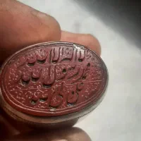 انگشتر خطی عقیق یمنی کهنه