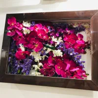 تابلوی گل مصنوعی