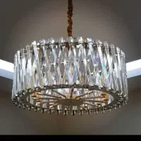 لوستر دایره مدرن کلاسیک ده شعله