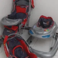 سرویس کامل بچه.کالسکه.تخت گهواره