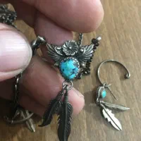 ست نقره زنانه ایتالیایی کلکسیونی