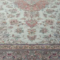 فرش ماشینی ۱۲متری در حد نو تمام نخ ۷۰۰شانه|فرش|تبریز, |دیوار