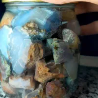 سنگ پک تزئینی عقیق و سلیمانی|جواهرات|نوشین شهر, |دیوار