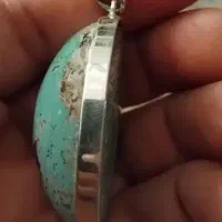 گردنبند فیروزه اصل نیشابور و انگشتر فیروزه نیشابور|جواهرات|نیشابور, شریعتی|دیوار