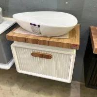 روشویی بامبو سفید ،چوب|لوازم سرویس بهداشتی|اصفهان, سرچشمه|دیوار