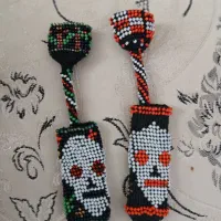 تسبیح مس کوبی و منجوق بافی