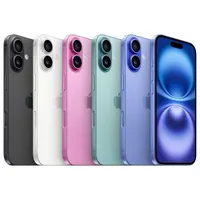 اپل iPhone 16 با حافظهٔ ۲۵۶ گیگابایت
