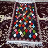 گلیم دستباف۱۱۰×۶۰|گلیم، جاجیم، گبه|گرمی, |دیوار