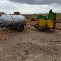 گاوآهن حاج قربان و تانکر آب