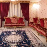 مبلمان ۱۱ نفره سلطنتی بسیار شیک و جذاب با ویترین