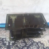 میز تلویزیون شیشه ای