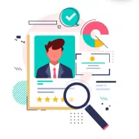 همکار خانم در قسمت طراحی گرافیک