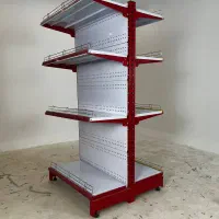 قفسه فروشگاهی سوپری هایپری 90 سانت وسط فروشگاهی