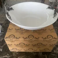 سالاد خوری یا میوه خوری سایز ۳۲  دسته و پایه پیوتر