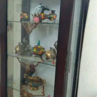 بوفه چوبی|بوفه، ویترین، کنسول|نیشابور, گمنام غربی|دیوار