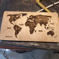 خدمات حک و برش لیزر ساخت اکسسوری چوبی|خدمات پیشه و مهارت|تهران, آسمان|دیوار