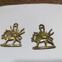 آویز گردنی یا دکوری شیر و خورشید برنزی|جواهرات|فردیس, فرامرزیه|دیوار