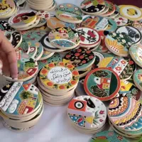 آموزش مینا کاری و هفت رنگ روی سفال|خدمات آموزشی|کرمانشاه, |دیوار