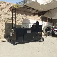 چرخ فلافل و سمبوسه و بلال زن