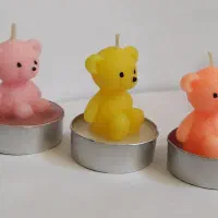 شمع سکهای مدل خرس|صنایع دستی و سایر لوازم تزئینی|شیراز, شهرک سراج|دیوار