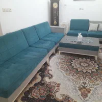 فروش مبل ۷ نفره با میز وسط|مبلمان خانگی و میز عسلی|اهواز, آریاشهر|دیوار