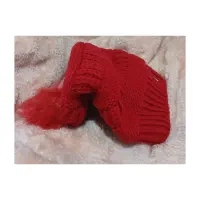 کلاه وشال گردن قرمز یلدایی دخترانه|لباس|سبزوار, جوادیه غربی|دیوار