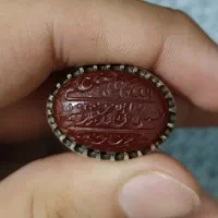 انگشتر نقره مردانه با سنگ عقیق کار دست|جواهرات|تهران, جیحون|دیوار