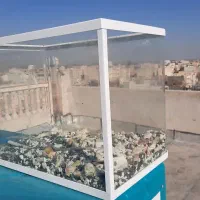 آکواریوم شیشه خم