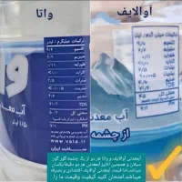 آبمعدنی آوا لایف برند دوم واتا