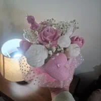 دسته گل مناسبتی شمع کادوی روزمادروشب یلدا