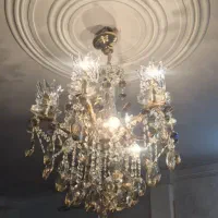 لوستر ۶ شعله|لوستر و چراغ آویز|قزوین, |دیوار