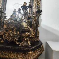 آینه و شمعدان زیبا و اصل