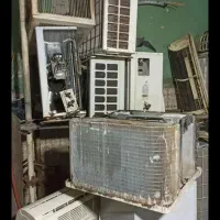 خریدار کولر سوخته سالم اوراقی  درب منزل