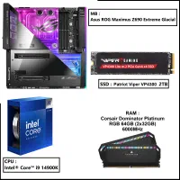 کیس پیشنهادی(14900K+3090)با خنک کننده سفارشی EK|رایانه رومیزی|تهران, آرژانتین|دیوار