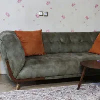مبل راحتی 8نفره به همراه ناهارخوری 8نفره وآباژور|مبلمان خانگی و میز عسلی|تهران, شهرآرا|دیوار