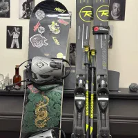 چوب اسکی الپاین اسنوبرد اسنوبورد برد بوت اسکی