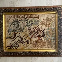 تابلو ابریشم دست باف