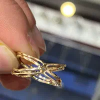 انگشترهای طلاروس و استیل|بدلیجات|تاکستان, |دیوار