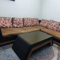 مبل ال  وتی وی به همراه جلومبلی