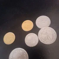 سکه قدیمی|کلکسیون سکه، تمبر، اسکناس|تبریز, |دیوار