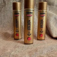 اسپری طلائی (لوستری) VAKO 300 ml|مصالح و تجهیزات ساختمان|حویق, |دیوار