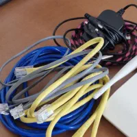 مودم Dlink 2730U با کابل تلفن و کابل LAN|مودم و تجهیزات شبکه|نیشابور, بزرگمهر|دیوار