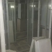 ویترین آلومینیوم به تعداد ۱۲ عدد کف اینه|بوفه، ویترین، کنسول|مه ولات, |دیوار