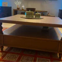 میز وسط چوبی