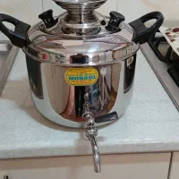 سماور روگازی بزرگ استفاده نشده