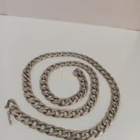 زنجیر و انگشتر نقره