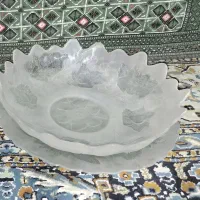 ظرف میوه شیشه ای