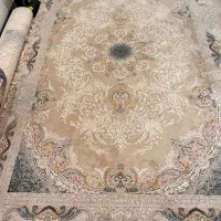 یک تخته فرش ۶ متری گل برجسته صادراتی درجه یک