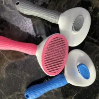 برس ‌و شانه سگ گربه تخلیه دار و لیف حمام سیلیکونی